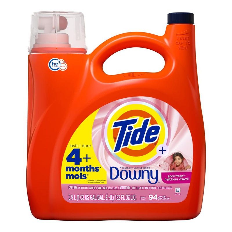 DETERGENTE LIQUIDO TOQUE DE DOWNY TIDE 132 OZ