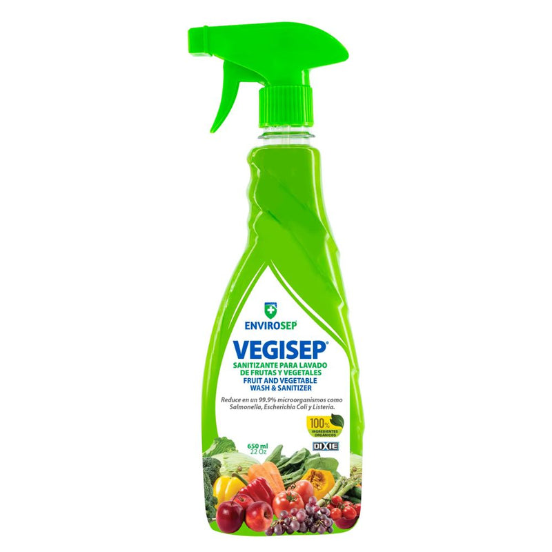 SANITIZANTE DE FRUTAS Y VEGETALES VEGISEP 650 ML