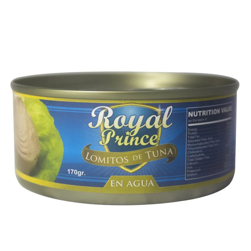 LOMITOS DE TUNA EN AGUA ROYAL PRINCE 170 GR