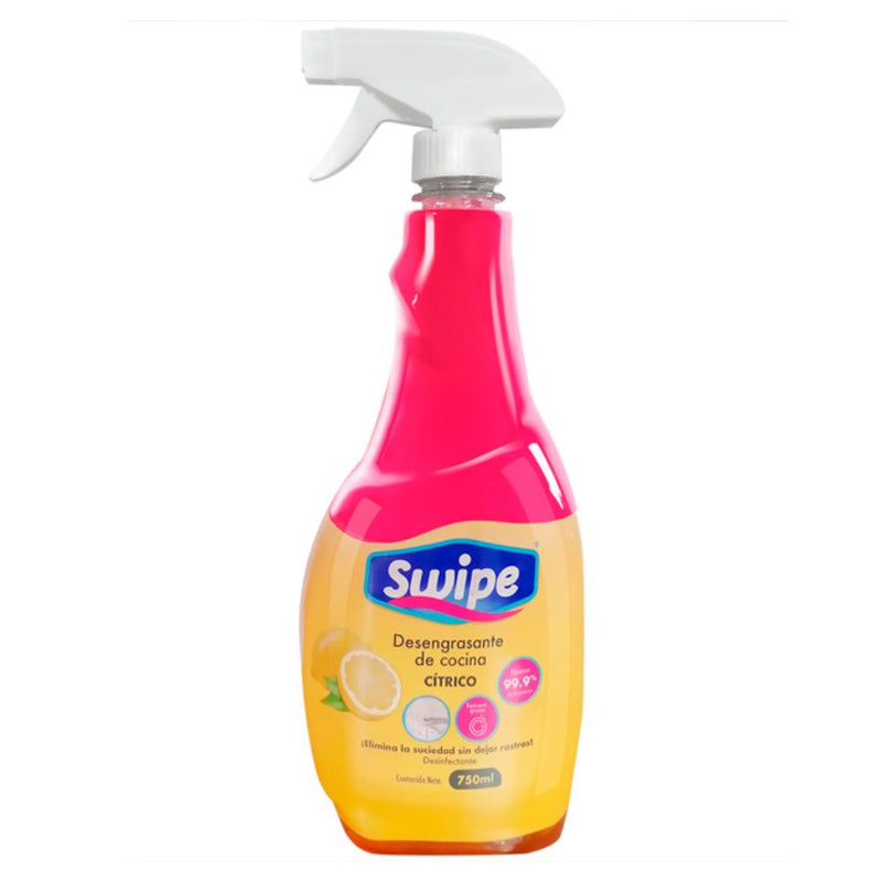 DESENGRASANTE PARA COCINA CITRICO SWIPE 750 ML