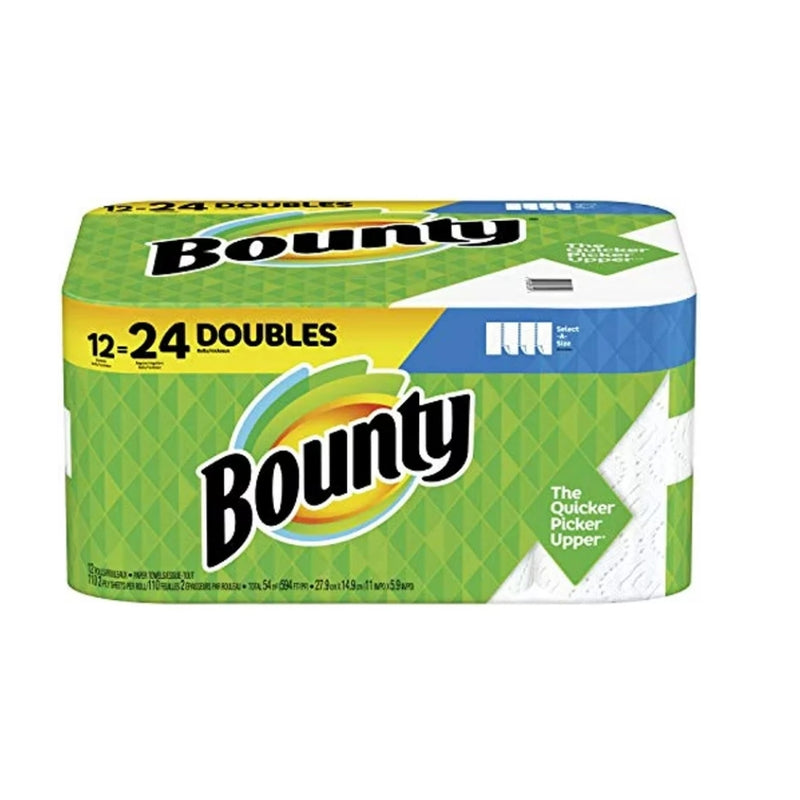 TOALLAS DE PAPEL BOUNTY 12 ROLLOS