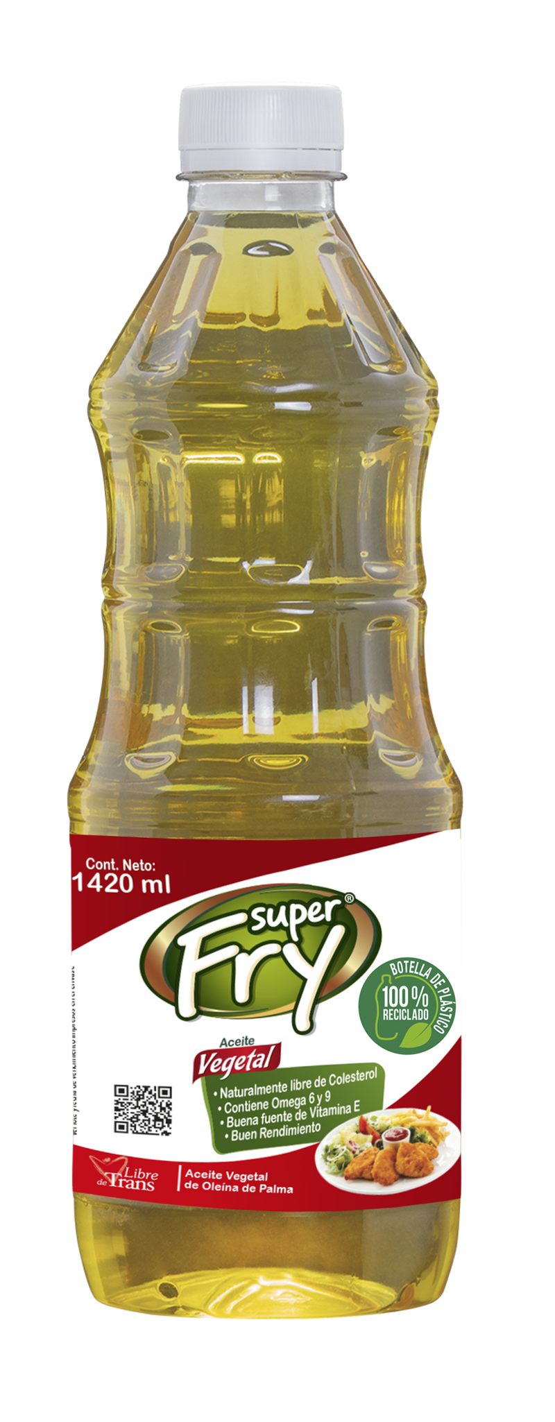 ACEITE VEGETAL SUPER FRY 1420 ML