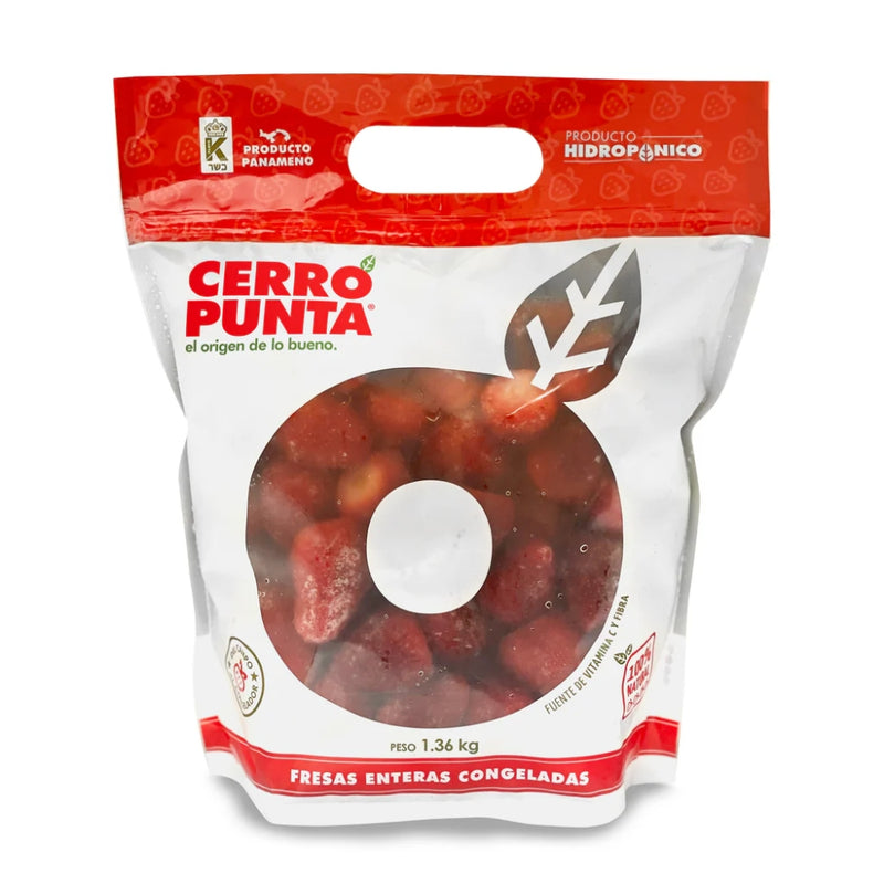 FRESAS CONGELADAS CERRO PUNTA 1.36 KG