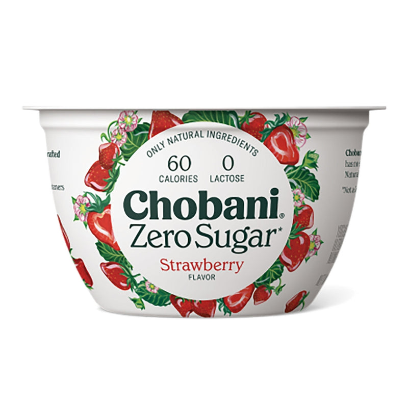 YOGURT DE FRESA SIN AZUCAR CHOBANI 150 GR