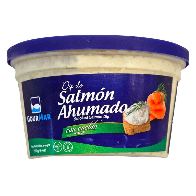 DIP DE SALMON AHUMADO CON ENELDO GOURMAR 260 GR