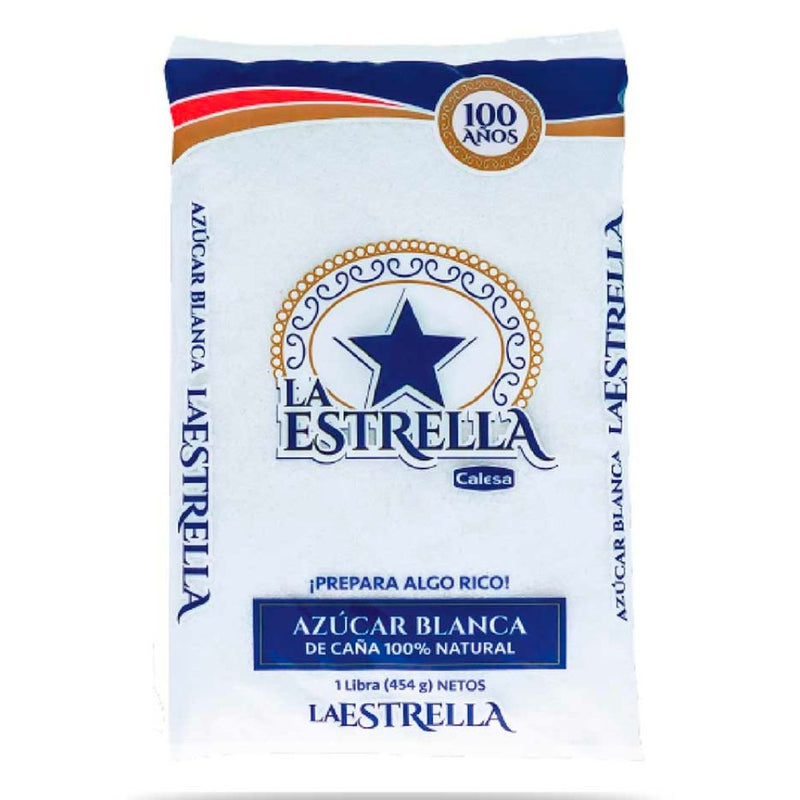 AZUCAR BLANCA LA ESTRELLA 1 LB