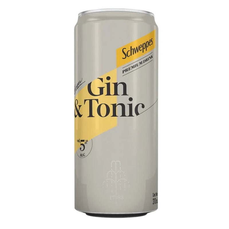 GIN&TONIC SCHWEPPES 310 ML