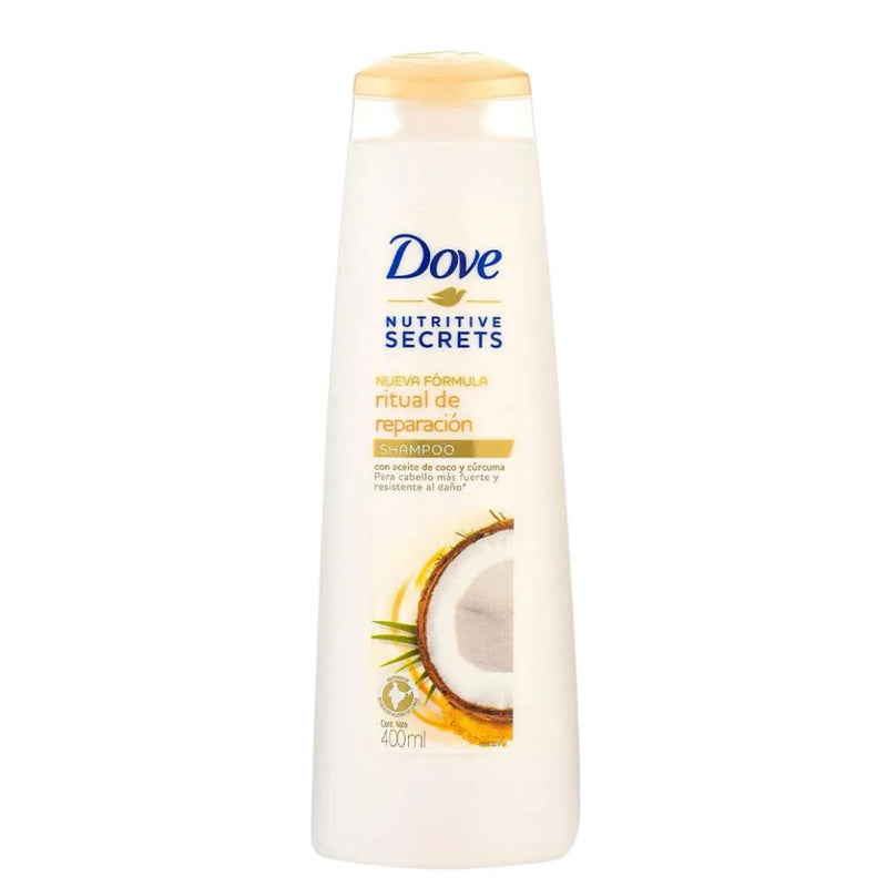 SHAMPOO RITUAL DE REPARACIÓN COCO DOVE 400 ML