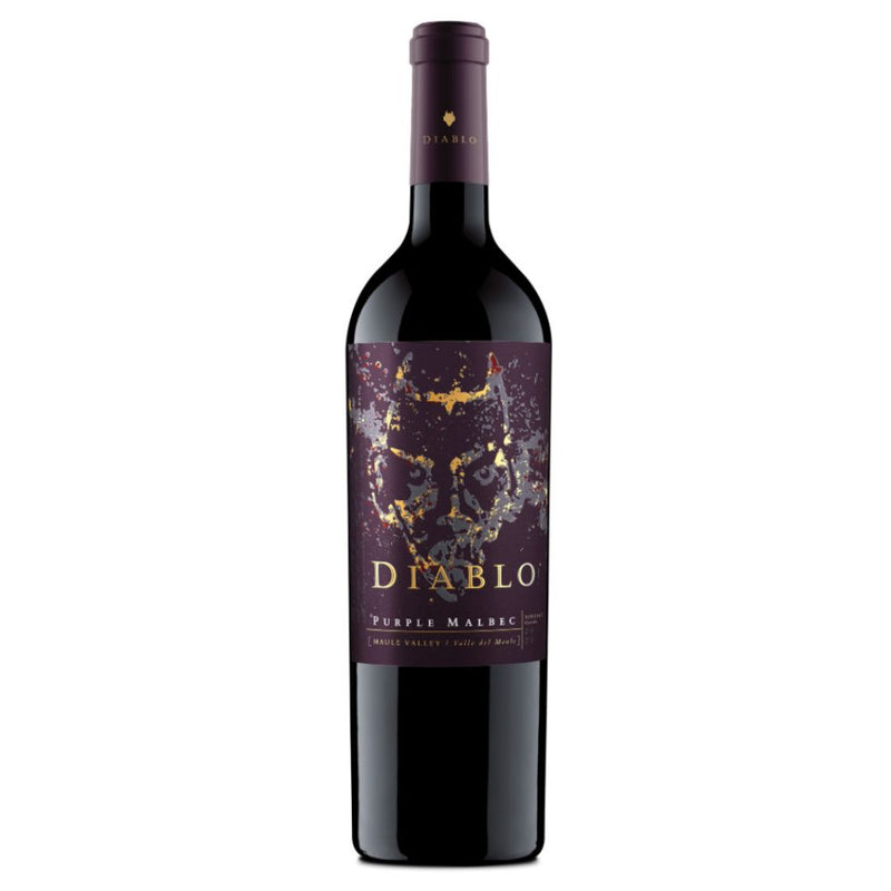 VINO PURPLE MALBEC DIABLO 750 ML