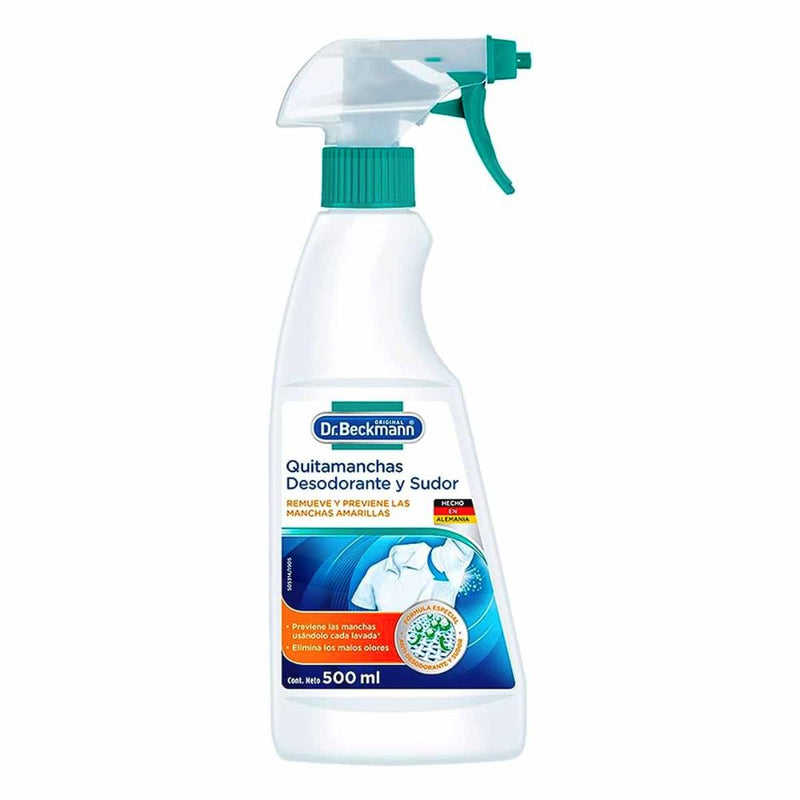 QUITAMANCHAS DESODORANTE & SUDOR SPRAY DR. BECKMANN 500 ML