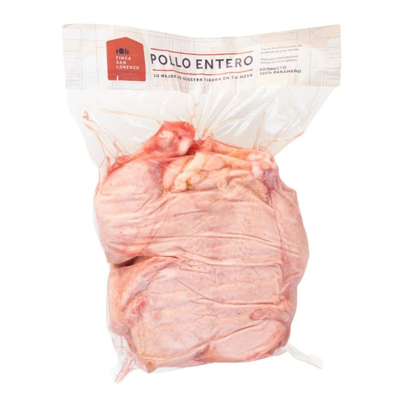 POLLO ENTERO FINCA SAN LORENZO 1.5 - 2 KG APROX