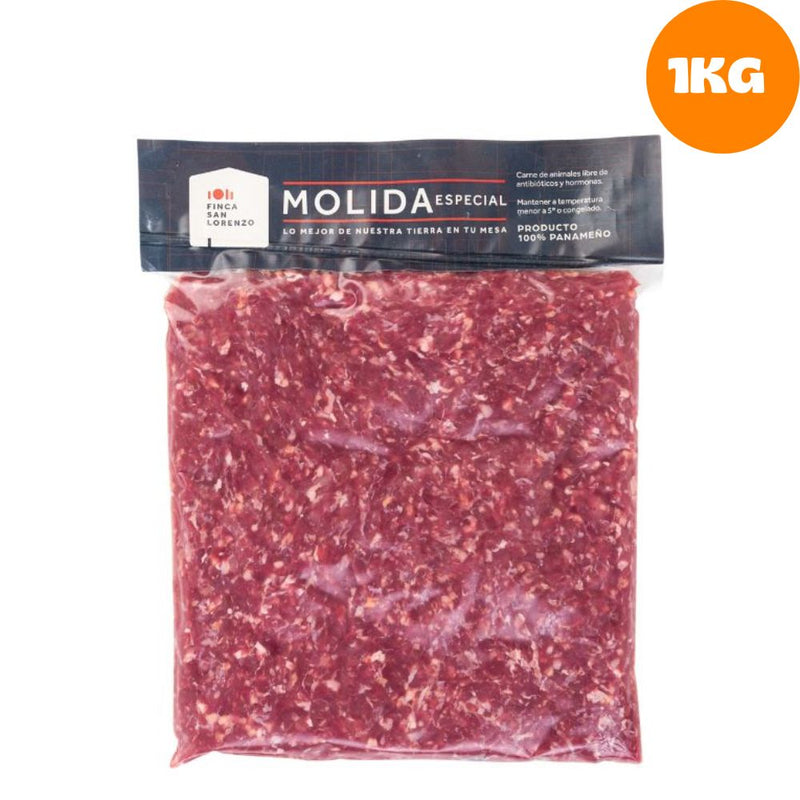 CARNE MOLIDA ESPECIAL FINCA SAN LORENZO 1 KG