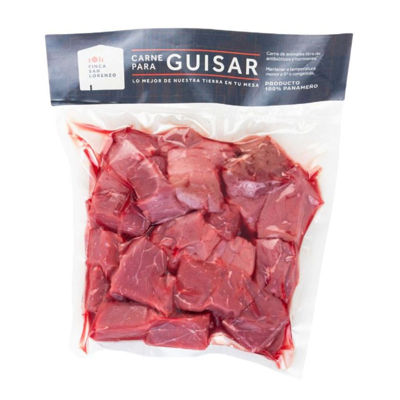 CARNE DE RES PARA GUISAR FINCA SAN LORENZO 1 LB