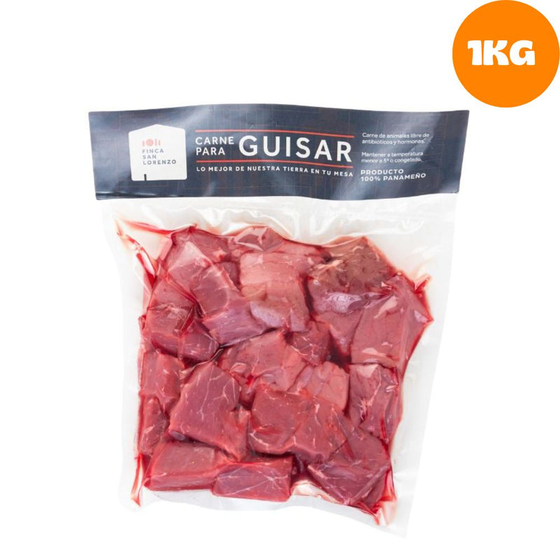 CARNE DE RES PARA GUISAR FINCA SAN LORENZO 1 KG