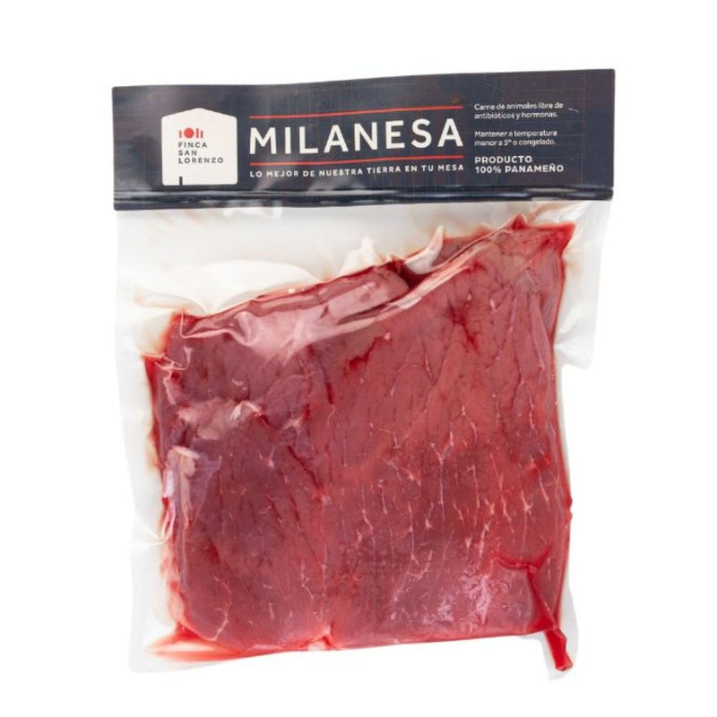 CARNE MILANESA DE RES FINCA SAN LORENZO 1 LB