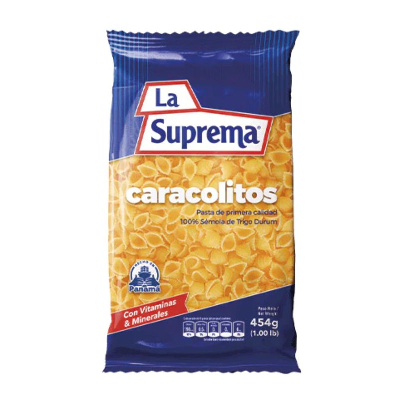 PASTA CARACOLITOS LA SUPREMA 454 GR