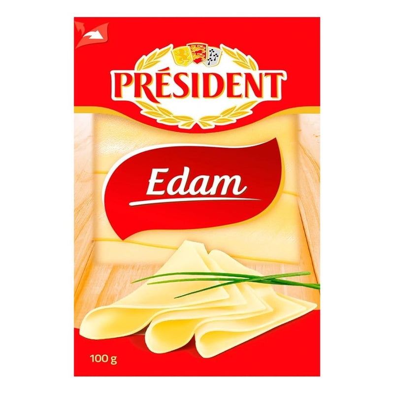 QUESO EDAM SLISES PRESIDENT 150 GR