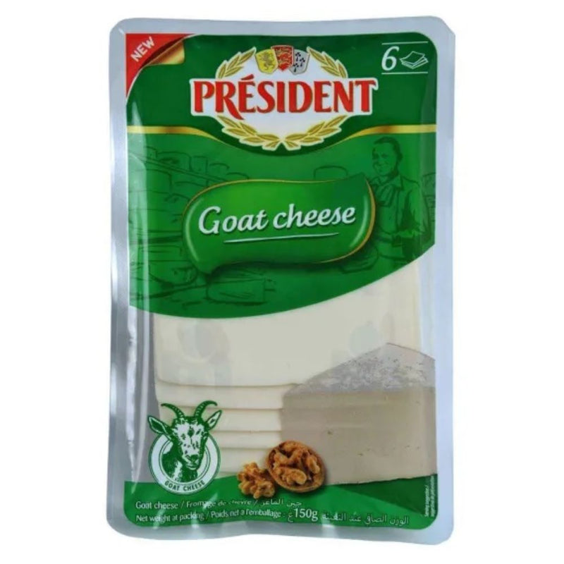 QUESO GOAT SLICES PRESIDENT 150 GR