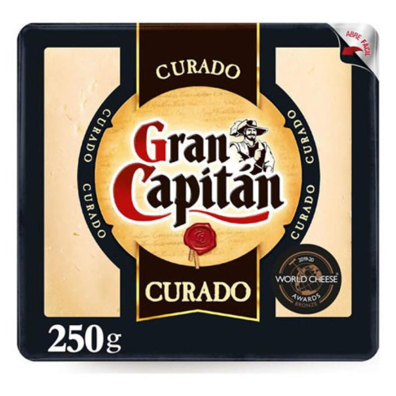 QUESO DE VACA OVEJA Y CABRA CURADO GRAN CAPITAN 250 GR