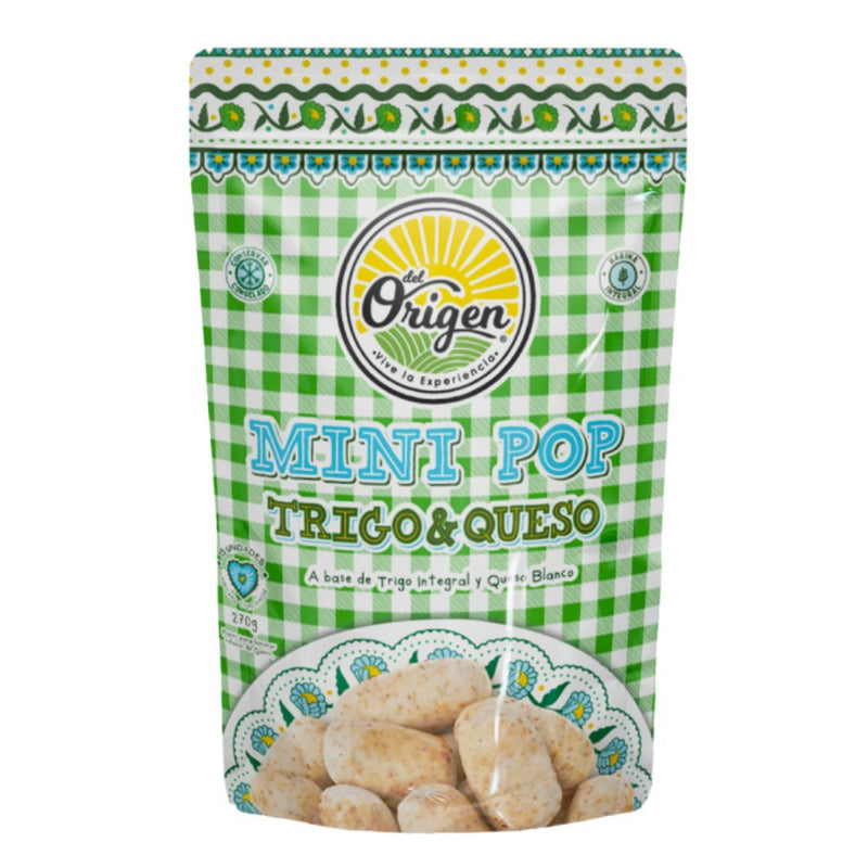 MINI POP TRIGO Y QUESO DEL ORIGEN 270 GR