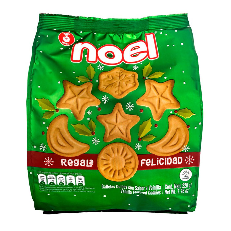 GALLETA DE NAVIDAD EN BOLSA NOEL 220 GR