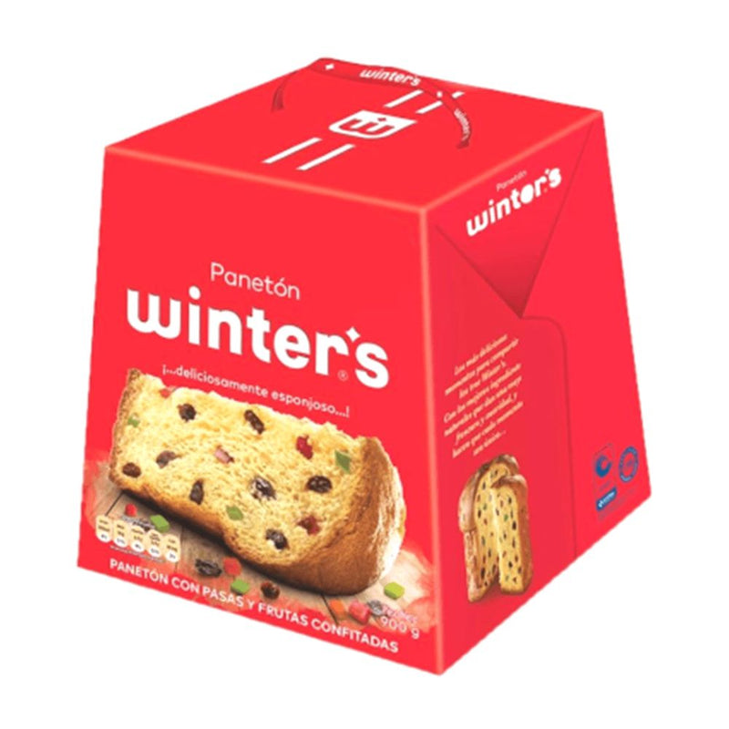 PANETON CON PASAS Y FRUTAS CONFITADAS WINTERS 400 GR