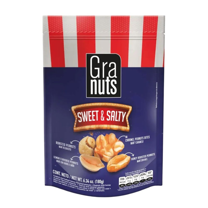 MEZCLA DE NUECES SWEET & SALTY GRANUTS 180 GR