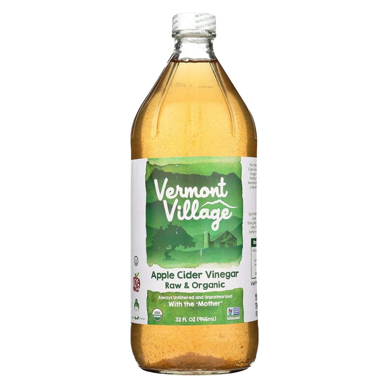 VINAGRE DE SIDRA DE MANZANA ORGANIC VERMONT VILLAGE 32 OZ