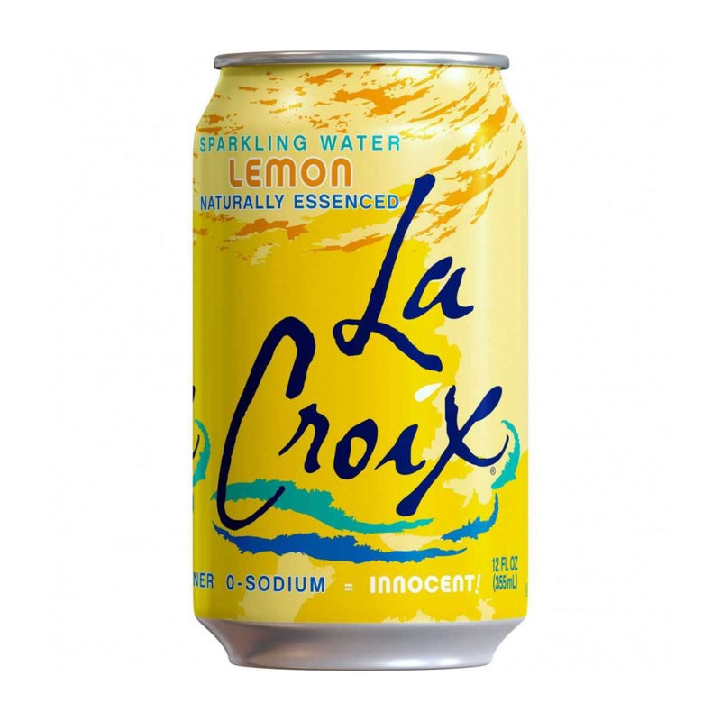 AGUA CON GAS LA CROIX LEMON LATA 12 OZ