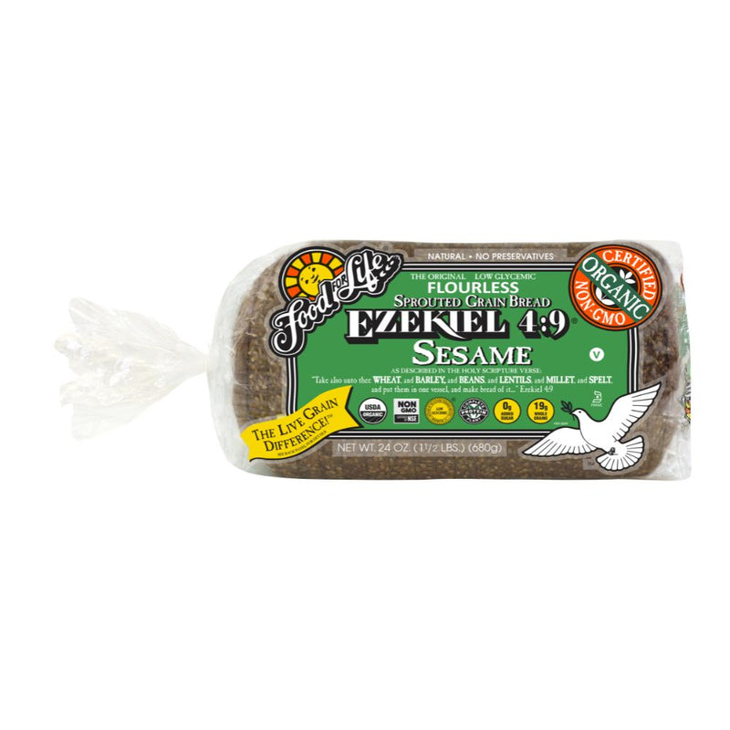 PAN DE MOLDE CON AJONJOLI EZEKIEL 680 GR