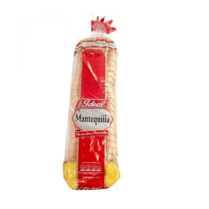 PAN DE MANTEQUILLA IDEAL 530 GR