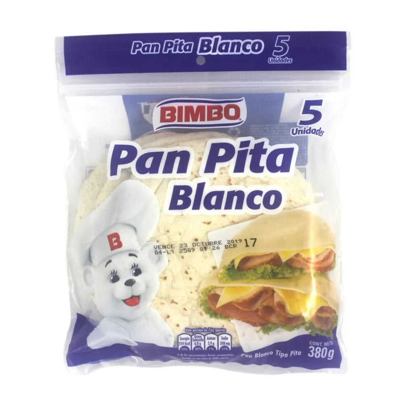 PAN PITA BIMBO 5 UND