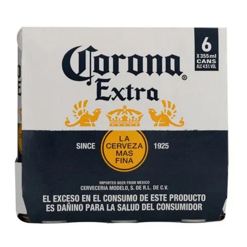 CERVEZA CORONA LATA 6 PACK