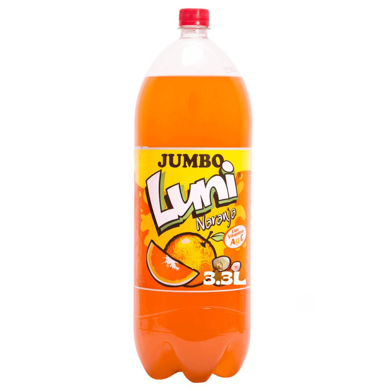 SODA NARANJA LUNI 3.3 LT