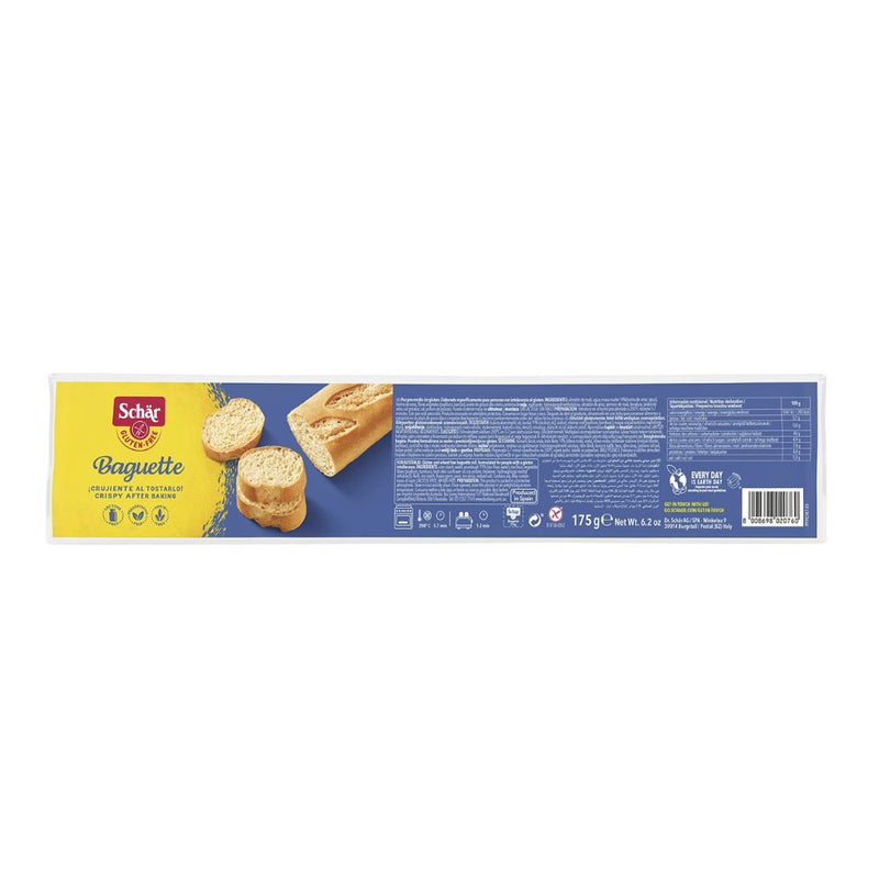 PAN BAGUETTE SIN GLUTEN SCHAR 175 GR