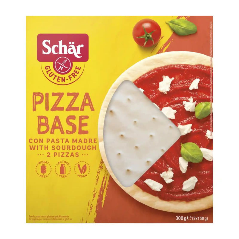 PAN BASE PARA PIZZA SIN GLUTEN SCHAR 300 GR