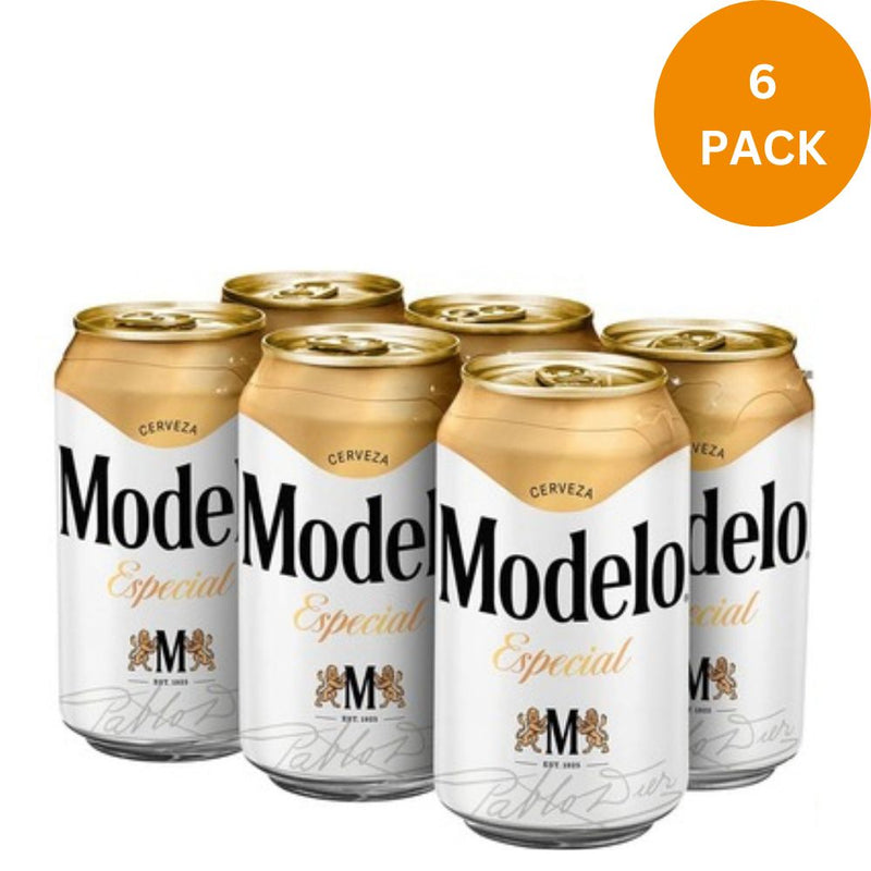 CERVEZA MODELO ESPECIAL LATA 6 PACK