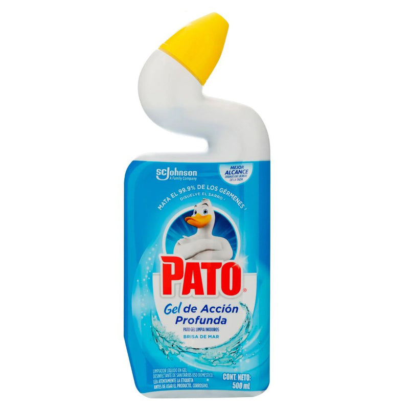 LIMPIADOR PARA INODORO BRISA DE MAR PATO 500 ML