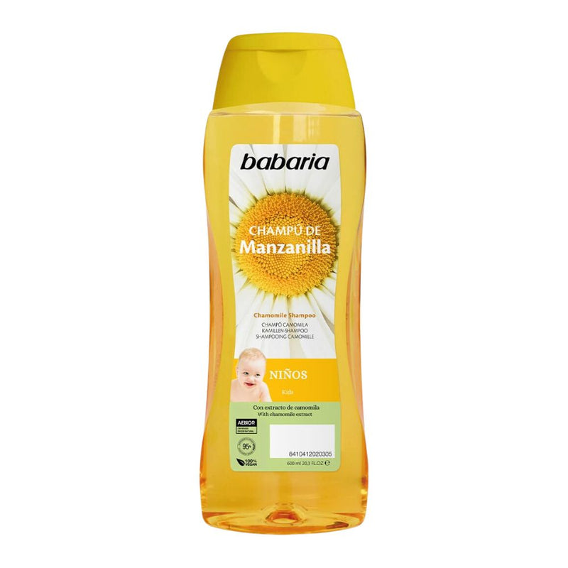 SHAMPOO MANZANILLA PARA BEBE BABARIA 600 ML