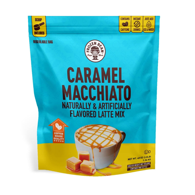 CARAMEL MACCHIATO FROZEN BEAN 48 OZ