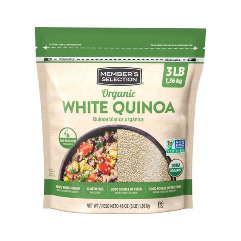 QUINOA BLANCA ORGANICA MEMBERS SELECTION 3 LB