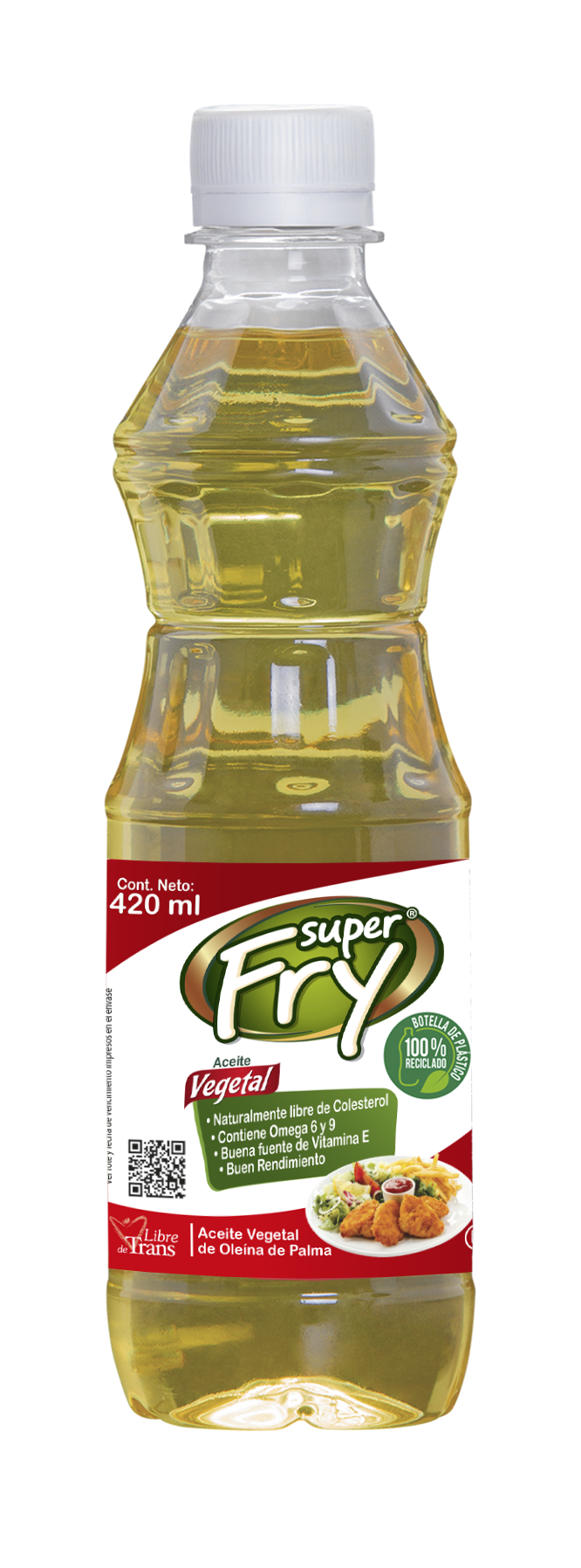 ACEITE VEGETAL SUPER FRY 420 ML