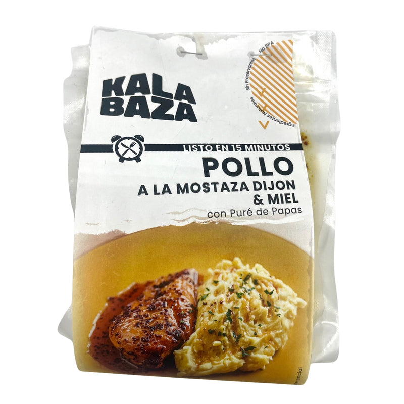 KALABAZA POLLO A LA MOSTAZA 1 PORCION