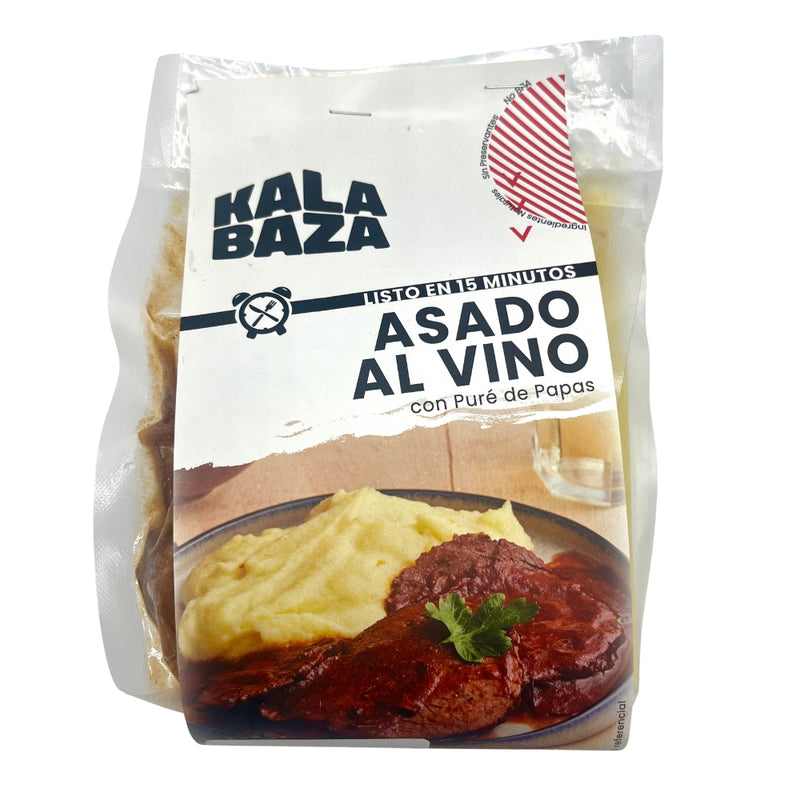 KALABAZA ASADO AL VINO 1 PORCION