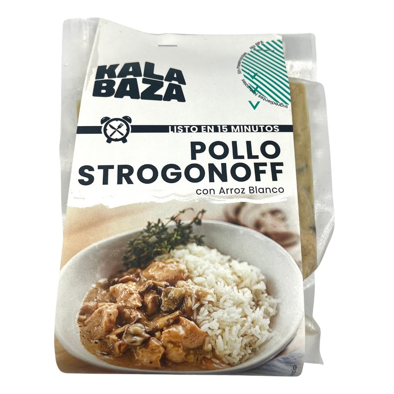 KALABAZA POLLO STROGONOFF  1 PORCION