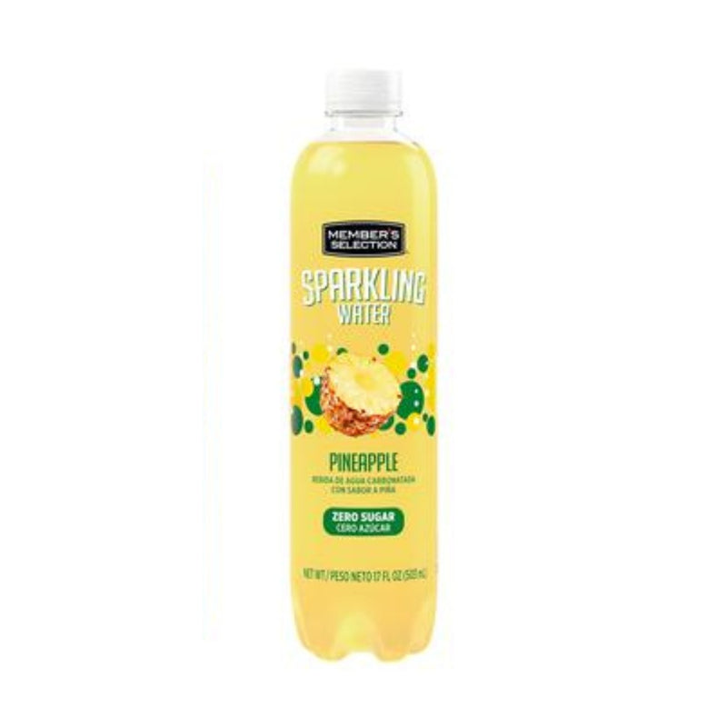 AGUA CON GAS PIÑA MEMBERS SELECTION 17 OZ