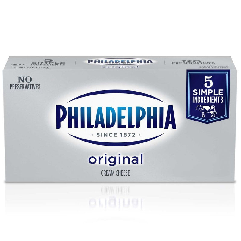 QUESO CREMA PHILADELPHIA BRICK PLAIN ORIGINAL 8 OZ