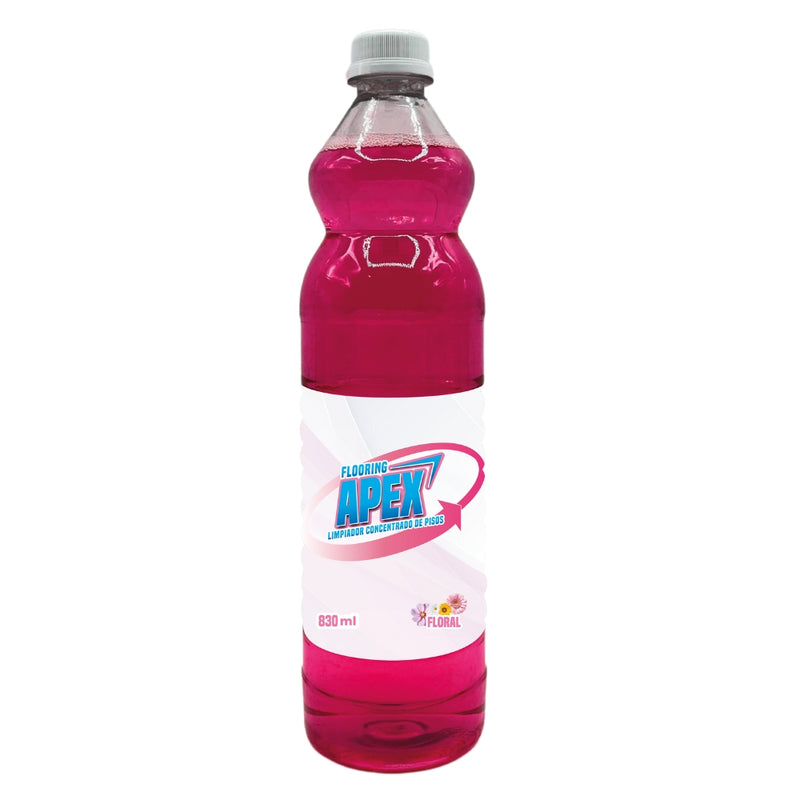 LIMPIADOR DESINFECTANTE CONCENTRADO APEX FLORAL  830 ML