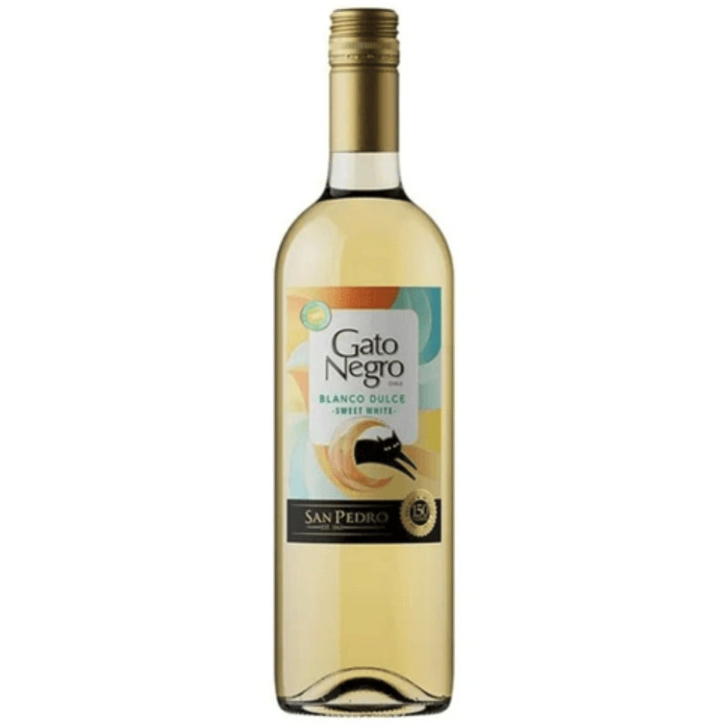 VINO GATO NEGRO DULCE BLANCO 750 ML