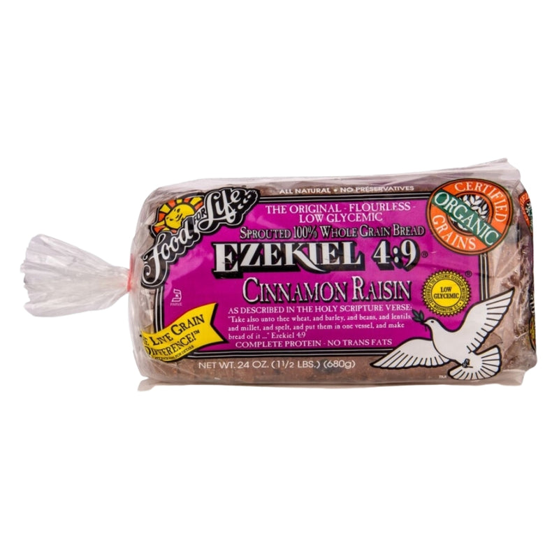 PAN DE PASITA Y CANELA EZEKIEL 680 G